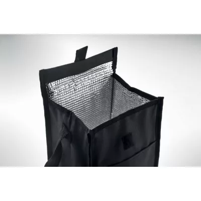 Torba termiczna na lunch z RPET 3 l BOBE - Czarny (MO6462-03)