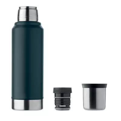 Termos stalowy z kubkiem 1000 ml NYIMA - Francuski Granat (MO2710-85)