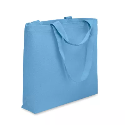 Torba plażowa z recyklingu 320 g/m² MALDI BEACH - Turkusowy (MO2485-12)