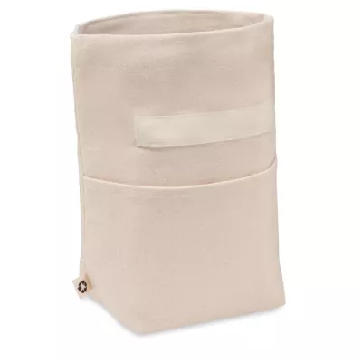 Torba termiczna na lunch z bawełny z recyklingu RECOBA - Bezowy (MO6751-13)