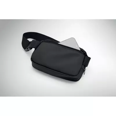 Nerka z miękkiego PU KOROVIN WAIST - Czarny (MO2683-03)