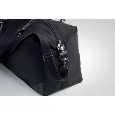 Torba weekendowa z płótna 340 g/m² MONACO - Czarny (MO6292-03)