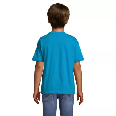 Koszulka dziecięca 150 g/m² Sol's REGENT KIDS - Aqua (S11970-AQ)