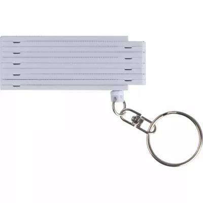 Miarka 0,5 m z brelokiem UMBERTO - biały (9135506)