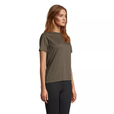 Koszulka sportowa damska Sol's VORTEX WOMEN - Army (S04788-AR)