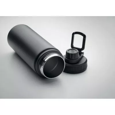 Butelka termiczna z uchwytem 500 ml MILI - Czarny (MO6774-03)