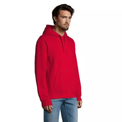 Bluza męska z kapturem 280 g/m² Sol's SPENCER - Czerwony (S02991-RD)