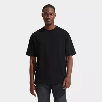 Koszulka męska oversize 180 g/m² Sol's BOXY MEN - Deep Black (S03806-DB)