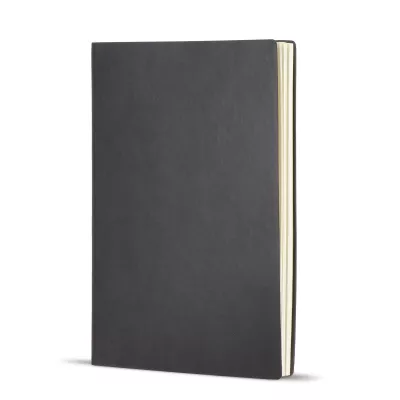 Notatnik Yuzu z miękką okładką Thermo A5 - czarno / czarny (LT92091-N0202)