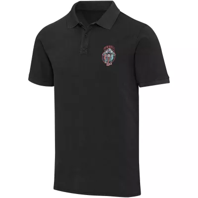 Calgary 200 g/m2 sprana męska koszulka polo - Czarny (39567-BLACK)