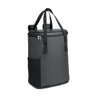 Plecak termiczny z RPET 600D 20 l COLDI - Kamienny Szary (MO2832-15)
