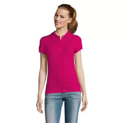 Koszulka polo damska piqué 170 g/m² Sol's PASSION - Fuchsia (S11338-FU)