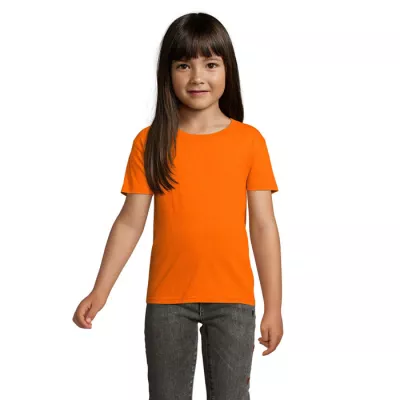 Koszulka organiczna 150 g/m² Sol's CRUSADER KIDS - Pomaranczowy (S03580-OR)