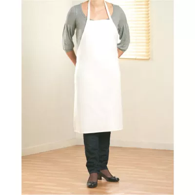 Fartuch kuchenny bawełniany 180 g/m² KITAB GLASGOW - Bialy (MO7251-06)