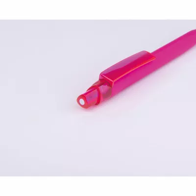 Długopis plastikowy soft touch ORLANDO - różowy (1561511)