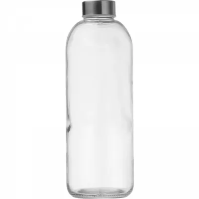 Butelka szklana z pokrowcem 1000 ml JESSICA - jasnoniebieski (6242724)