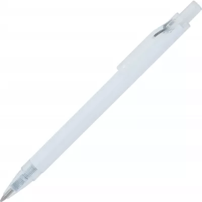 Długopis aluminiowy z recyklingu i RPET EUGENE - biały (1547306)