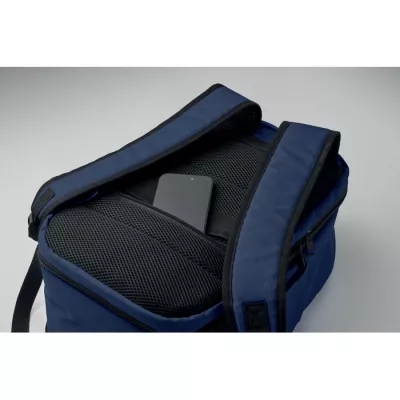 Plecak kabinowy z RPET na laptop 15" FLYSAFE - Niebieski (MO2840-04)