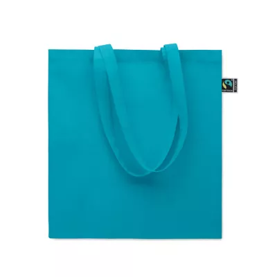 Torba Fairtrade z klinem 180 g/m² OSOLE++ COLOUR - Turkusowy (MO2590-12)