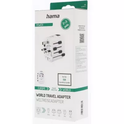Adapter podróżny Skross for Hama Pro - biały (VH050-02)