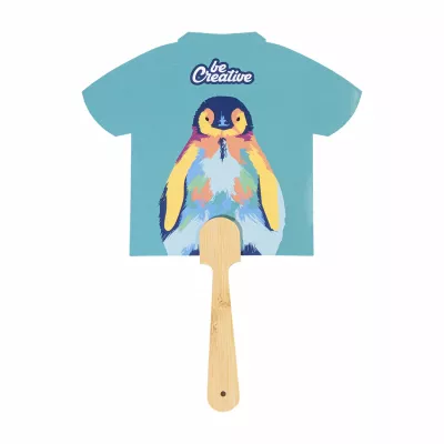 Digibreeze Boo personalizowany wachlarz - biały (AP715036-C)