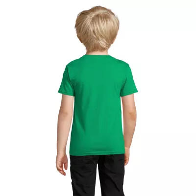 Koszulka organiczna 150 g/m² Sol's CRUSADER KIDS - Zielony (S03580-KG)