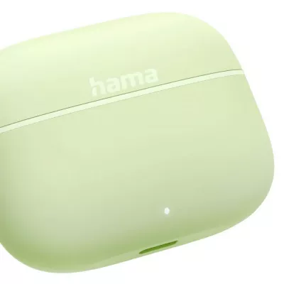 Bezprzewodowe słuchawki douszne Hama Freedom Buddy II - zielony (VH012-06)