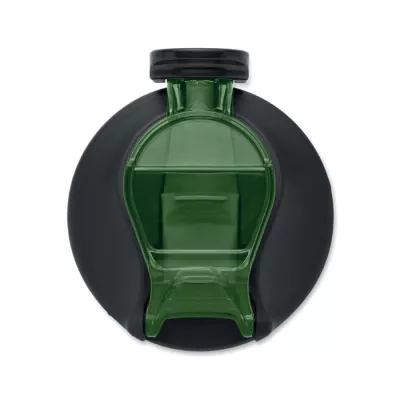 Butelka sportowa motywacyjna z RPET 700 ml ENKEL - Przezroczysty Zielony (MO2792-24)