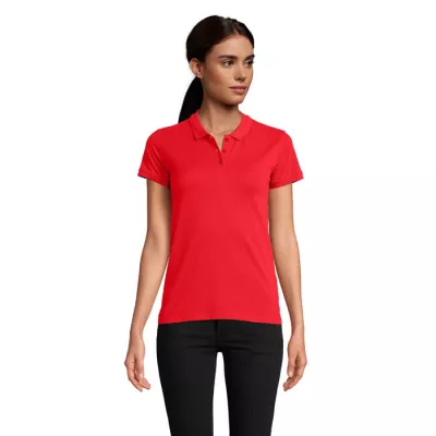 Polo damskie organiczne 170 g/m² Sol's PLANET WOMEN - Czerwony (S03575-RD)