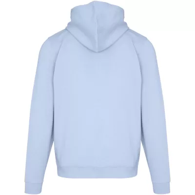 Jasper bluza unisex z kapturem z materiału organicznego pochodzącego z recyklingu z certyfikatem OCS, o gramaturze 280 g/m² - Niebieski mgła (39666-MISTBLUE)