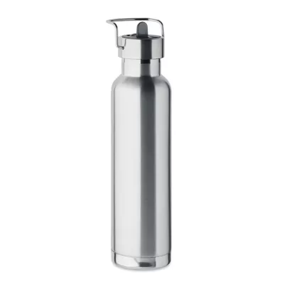 Butelka termiczna ze słomką 660 ml RIFLOW - Srebrny Mat (MO2283-16)