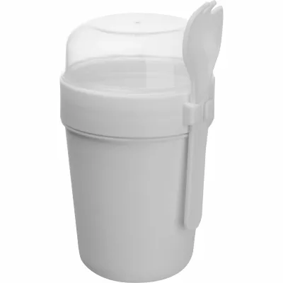 Kubek na jogurt 750 ml MARIANA - biały (8552406)