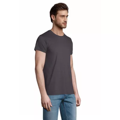 Koszulka męska organiczna 175 g/m² Sol's PIONEER MEN - Mysi Szary (S03565-MU)