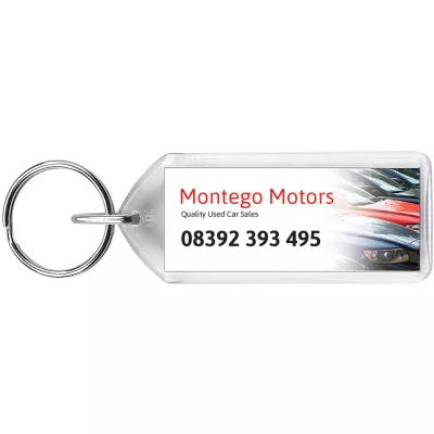 Brelok otwierany Stein F1 - Przezroczysty bezbarwny (21056200)