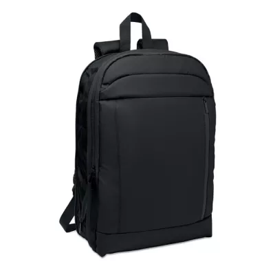Plecak na laptop 16" rozszerzany z RPET XPANDA - Czarny (MO2753-03)