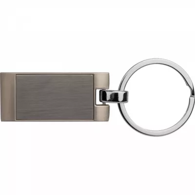 Brelok metalowy TIMOTHY - szary (9227007)