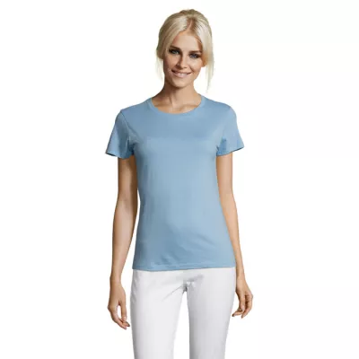 Koszulka damska dopasowana 150 g/m² Sol's REGENT WOMEN - Blekitny (S01825-SK)