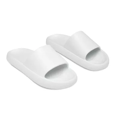 Klapki basenowe unisex z EVA rozmiar 40–41 EVASLIDE - Bialy (MO2897-06)