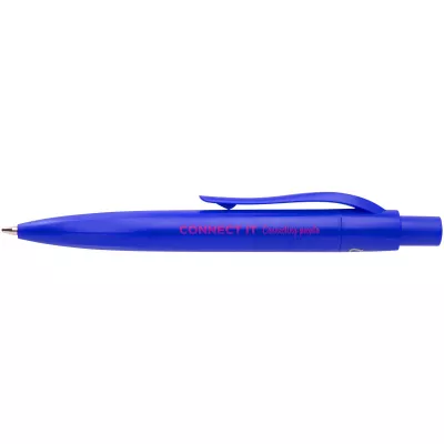 Minidługopis Ramin z tworzywa sztucznego pochodzącego z recyklingu (niebieski tusz) - Błękit królewski (10733853)