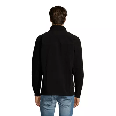 Bluza polarowa męska rozpinana 300 g/m² Sol's NORTH - Czarny (S55000-BK)