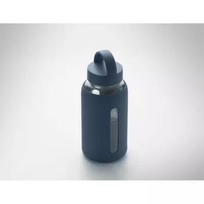 Butelka szklana z pokrowcem 600 ml BORIS - Francuski Granat (MO2912-85)