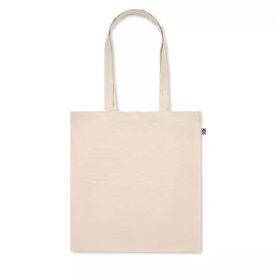Torba na zakupy z bawełny organicznej 220 g/m² BENTE - Bezowy (MO2196-13)
