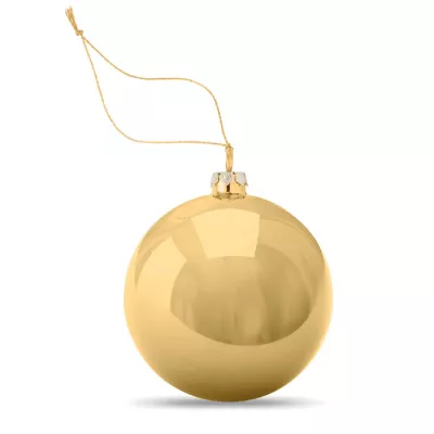 Bombka z płytką do sublimacji 6 cm HAPPY BALL - Matowy Zloty (CX1466-98)