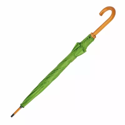 Parasol automatyczny drewniany Ø105 cm NANCY - jasnozielony (513129)