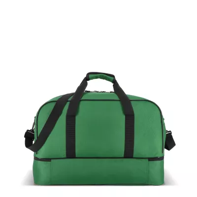 Torba sportowo-podróżna R-PET 600D 55,5 x 25 x 36 cm 50 l - zielony (LT95369-N0031)