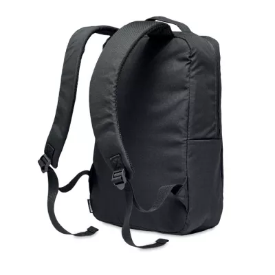 Plecak na laptop 13" z RPET z kablem USB SEOUL - Czarny (MO6328-03)