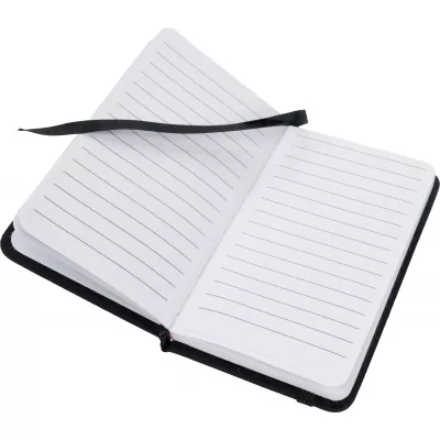 Notatnik A6 w linie ROMANA - czarny (2836703)