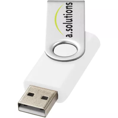 Pamięć USB Rotate-basic 2GB - Biały-Srebrny (12350401)