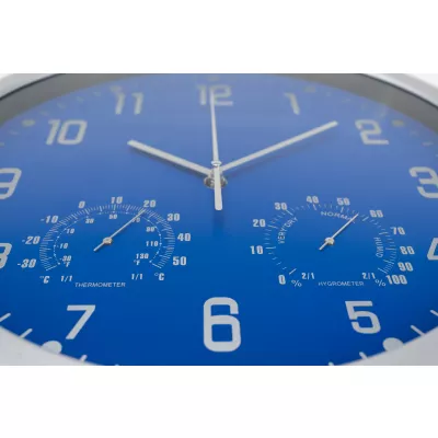 Zegar ścienny CrisMa MALCOLM - niebieski (4123804)