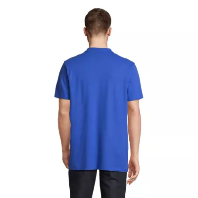 Koszulka polo unisex z czesanej bawełny Sol's PULSE - Niebieski (S04502-RB)